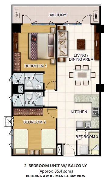 https://manilacondohub-smdc.com/images/properties/shell/unit-layouts/04 - SHELL - 2BR with balcony (+85.40sqm).webp